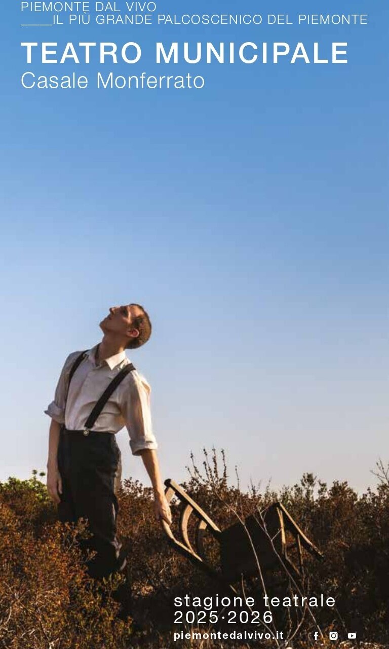 Theater season 2025-2026 at the Municipal Theater of Casale Monferrato