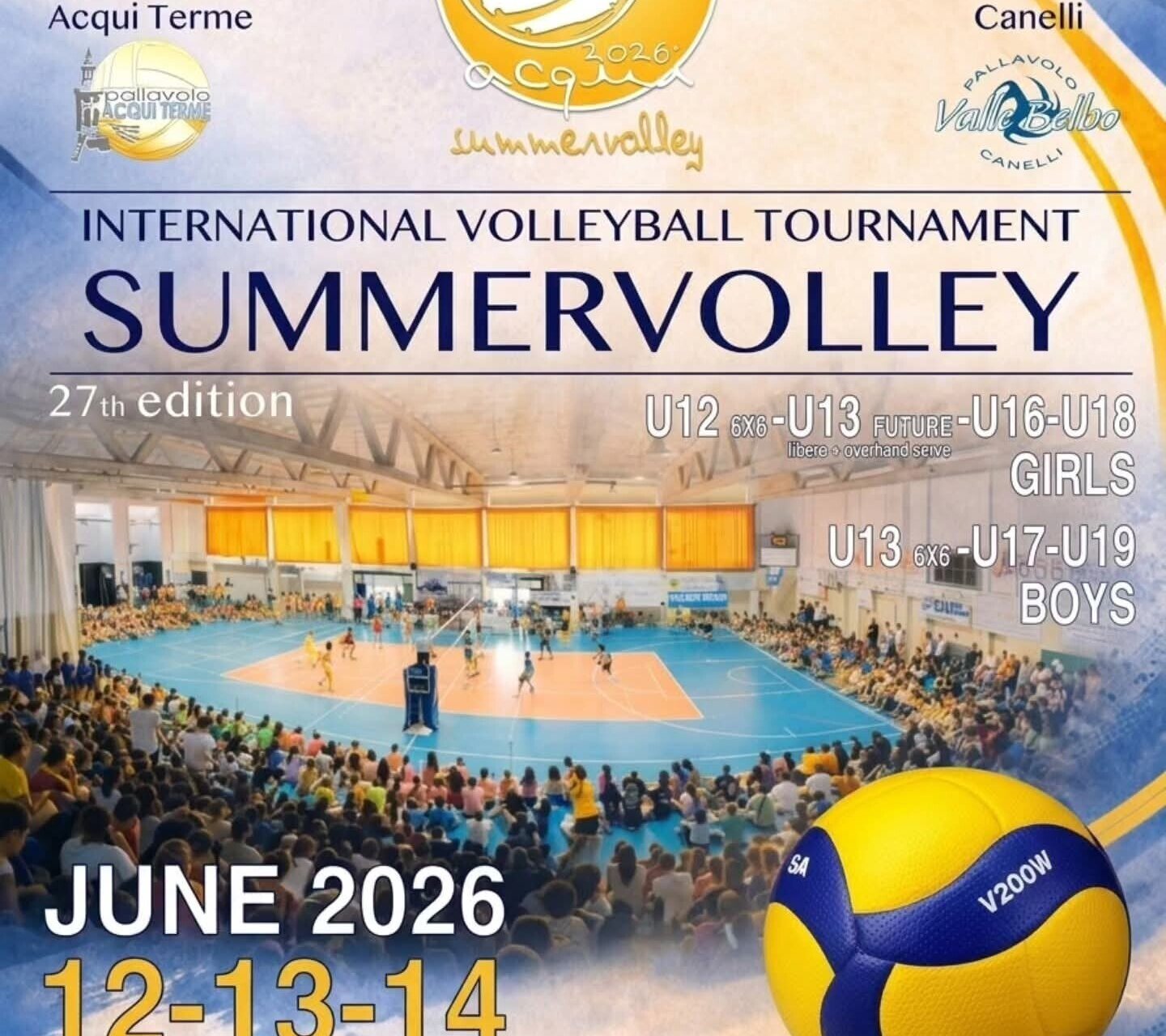 27 Edizione Summer Volley 2026 3a3e98aa558abf375fdfe716f604f0be
