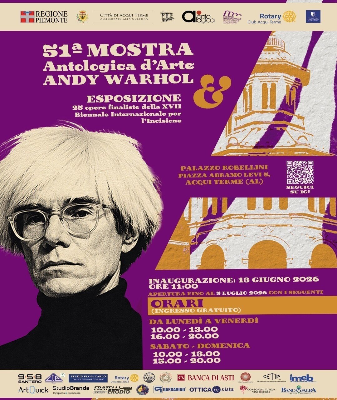 51 Mostra Antologica Andy Warhol 3cdcc195fdcd7952d3c5ec2e747c833f