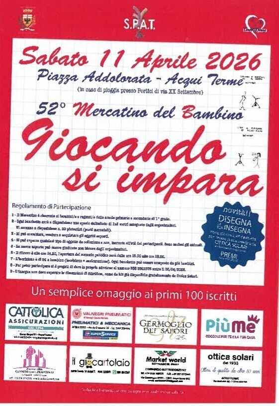 52nd CHILDREN'S MARKET "LEARN THROUGH PLAY"