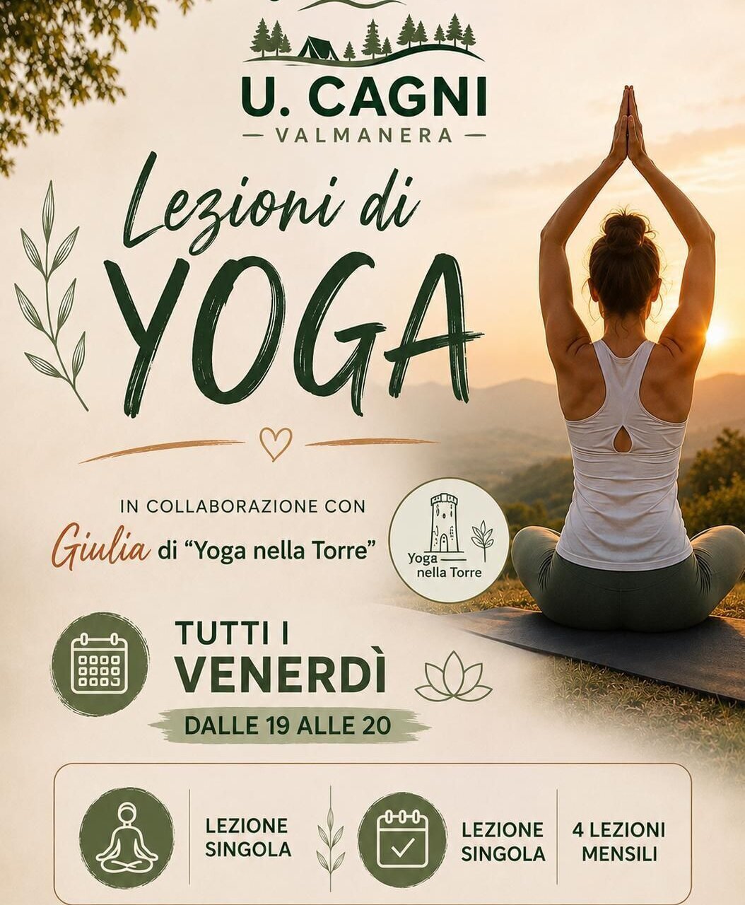 Yoga in the nature - fraz. Valmanera - Asti