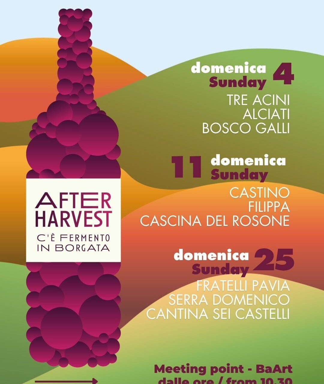 "After Harvest: c'è fermento in borgata!" - Agliano Terme (AT)