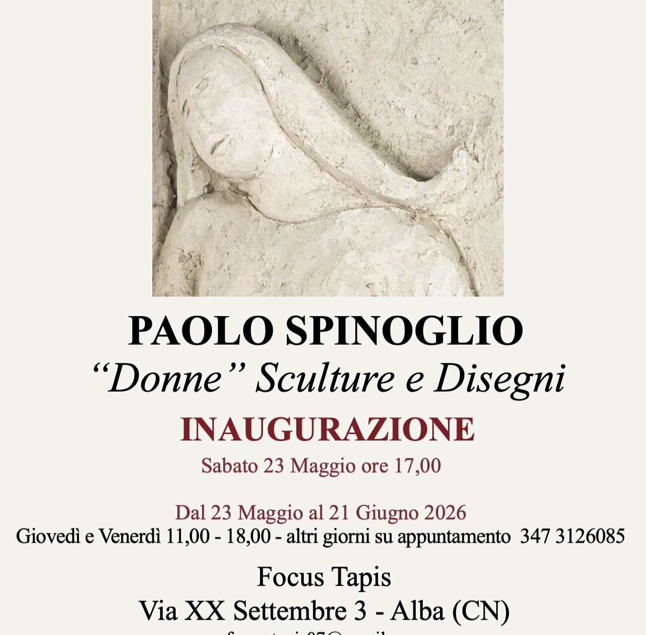 Mostra "Donne" Paolo Spinoglio - Alba