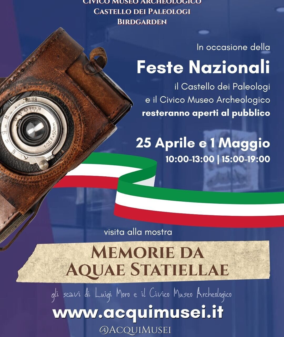 Special opening of the Paleologi Castle and Civic Archaeological Museum