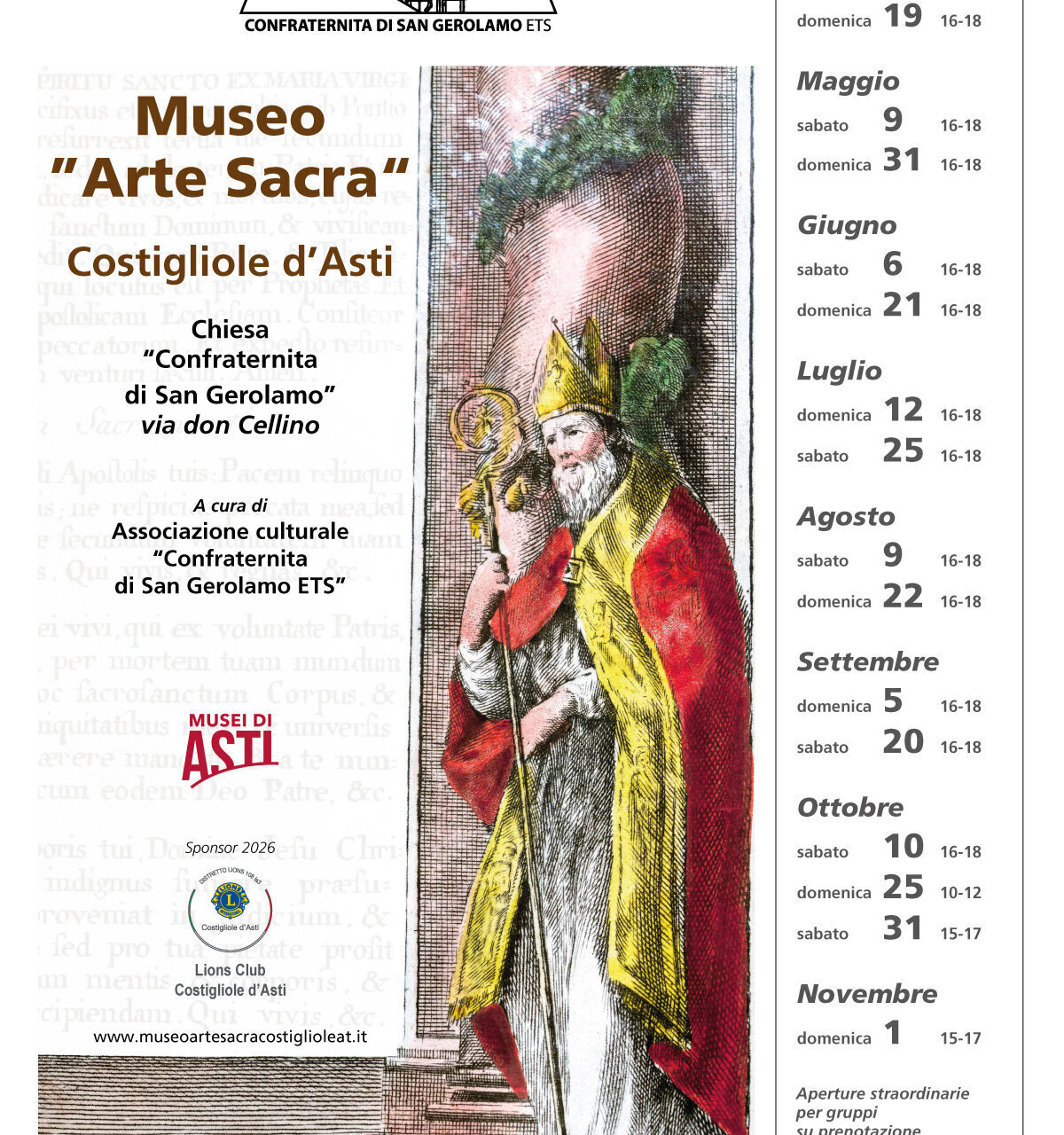 Visite al Museo "Arte Sacra" - Costigliole d'Asti
