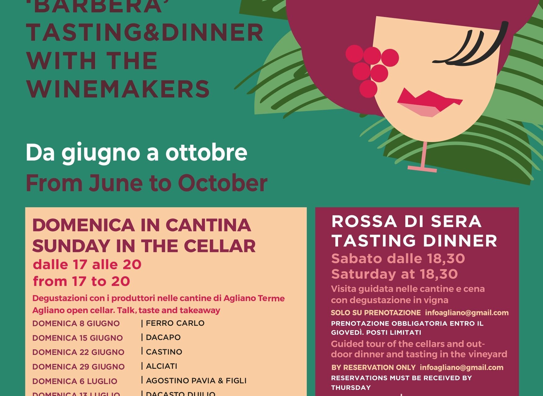Appuntamenti con la Rossa - Agliano Terme 