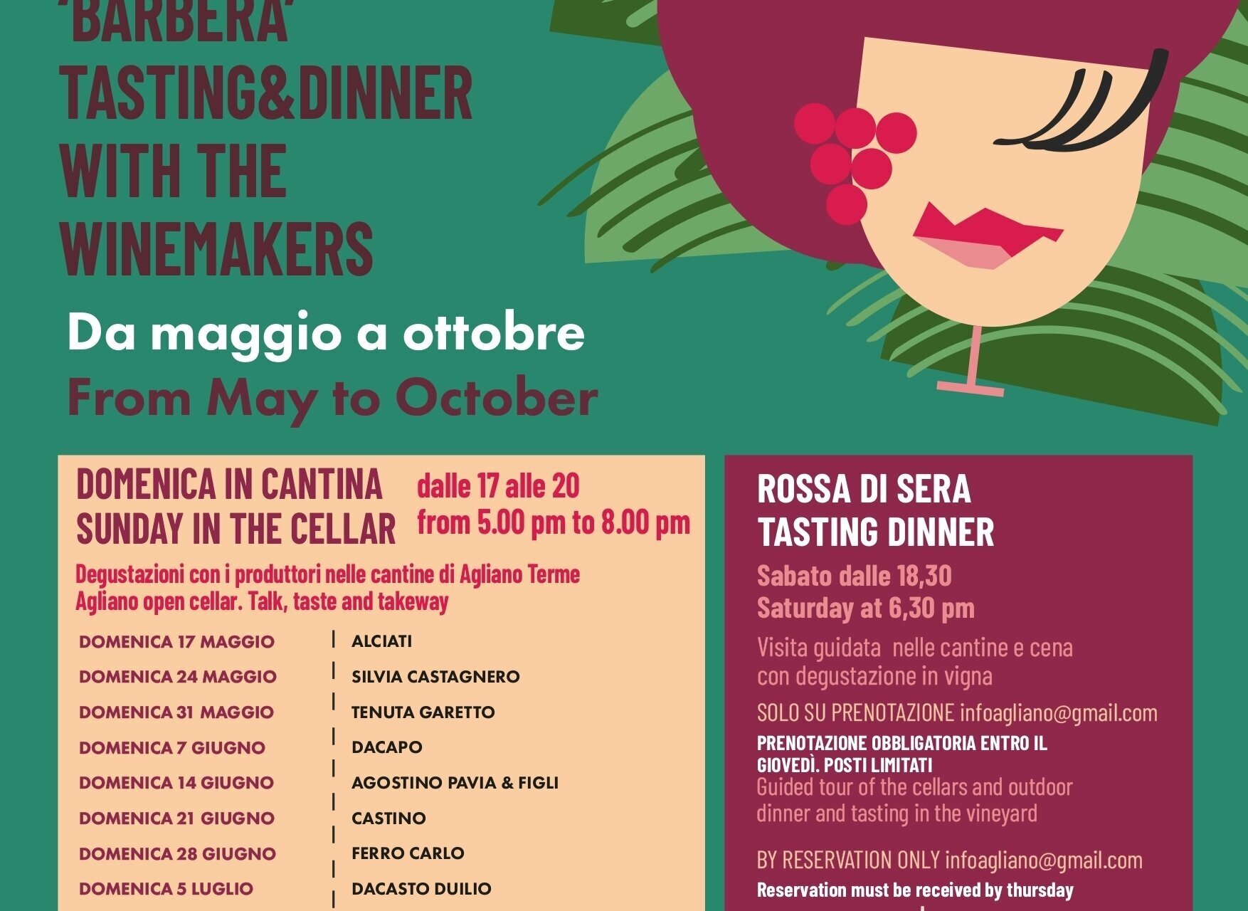 Appuntamenti con la Rossa - Agliano Terme