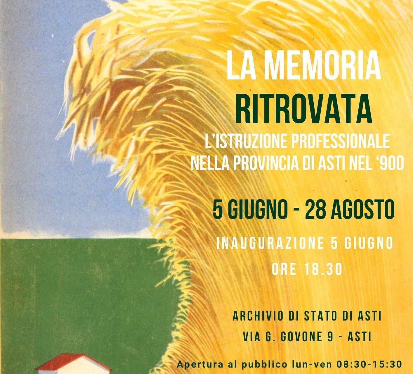 Asti Archivio Stato Mostra Percy Roero