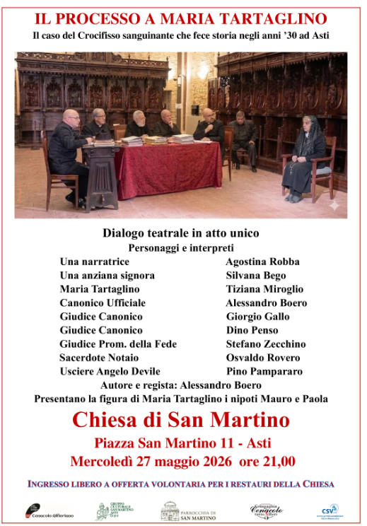 Il processo a Maria Tartaglino - Asti