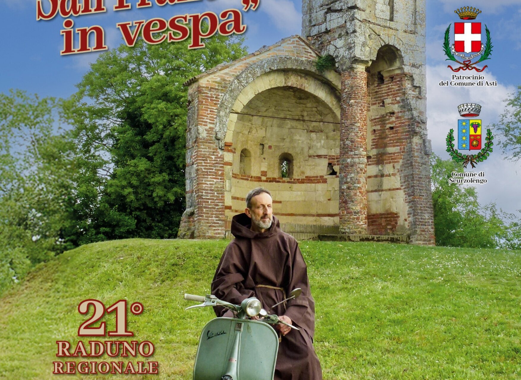 21° Raduno Regionale "San Francesco in Vespa" con gli Alfieri - Asti