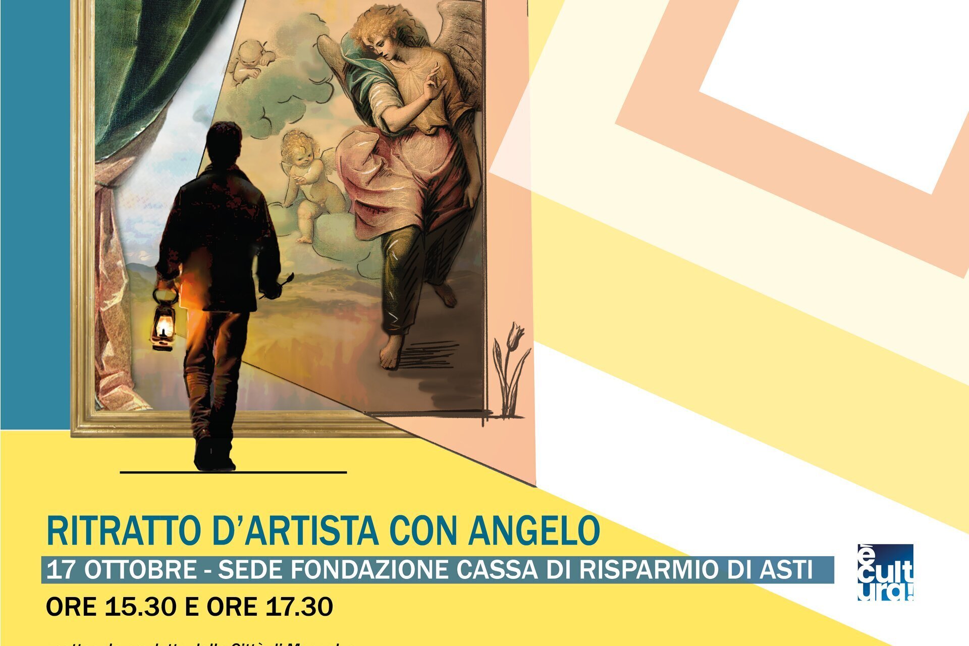 "Ritratto d'artista con angelo" -  Asti