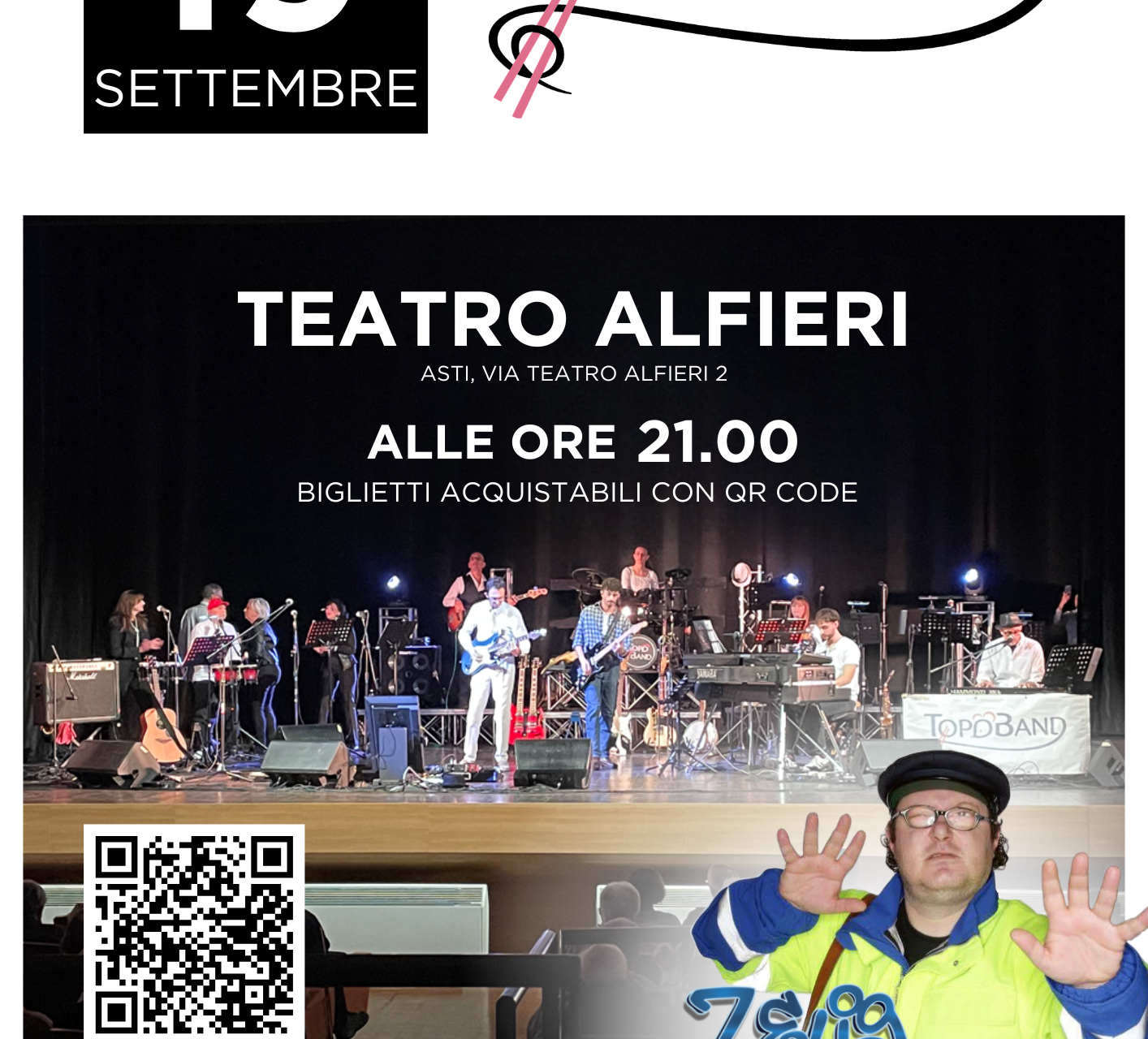 Concerto di Beneficenza per Telethon e Associazioni locali al Teatro Alfieri - Asti