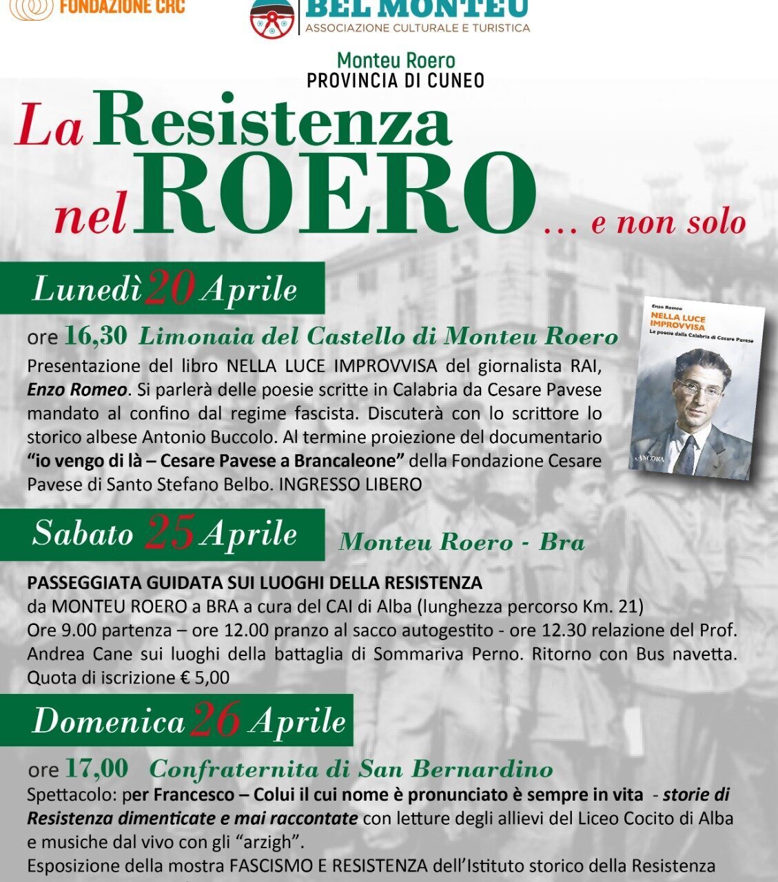 La Resistenza nel Roero ... e non solo - Monteu Roero