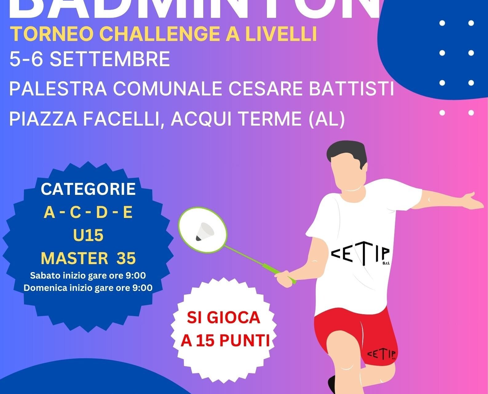 BADMINTON CHALLENGE TOURNAMENT