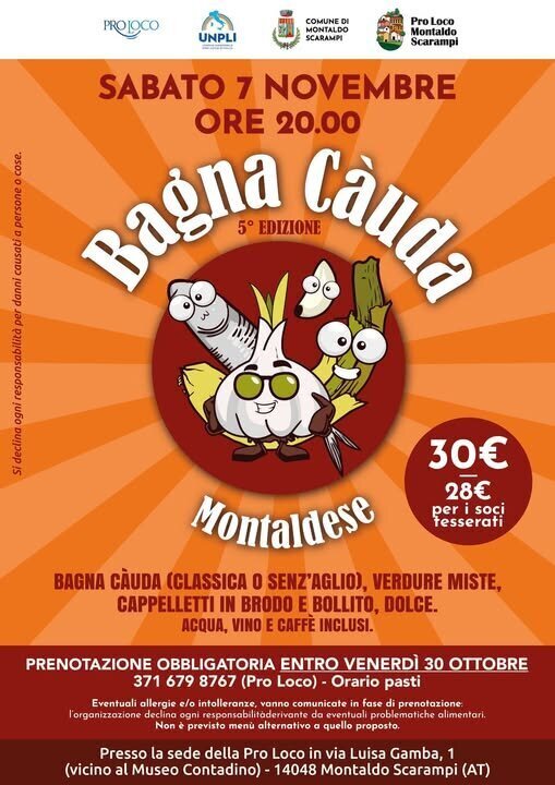 Bagna Càuda Montaldese - Montaldo Scarampi (AT)