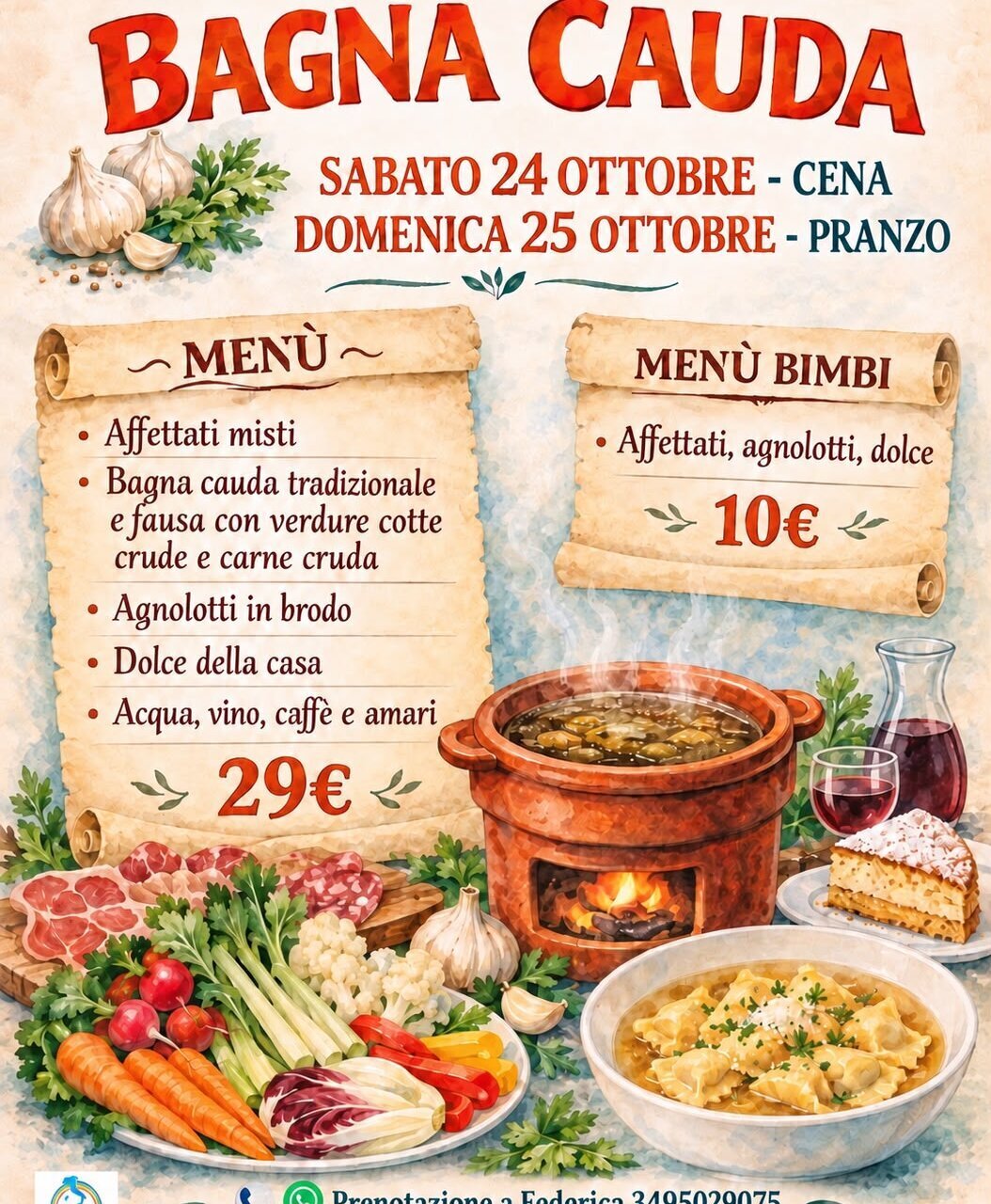 Bagna Cauda - Fraz. S.Caterina - Rocca d'Arazzo (AT)