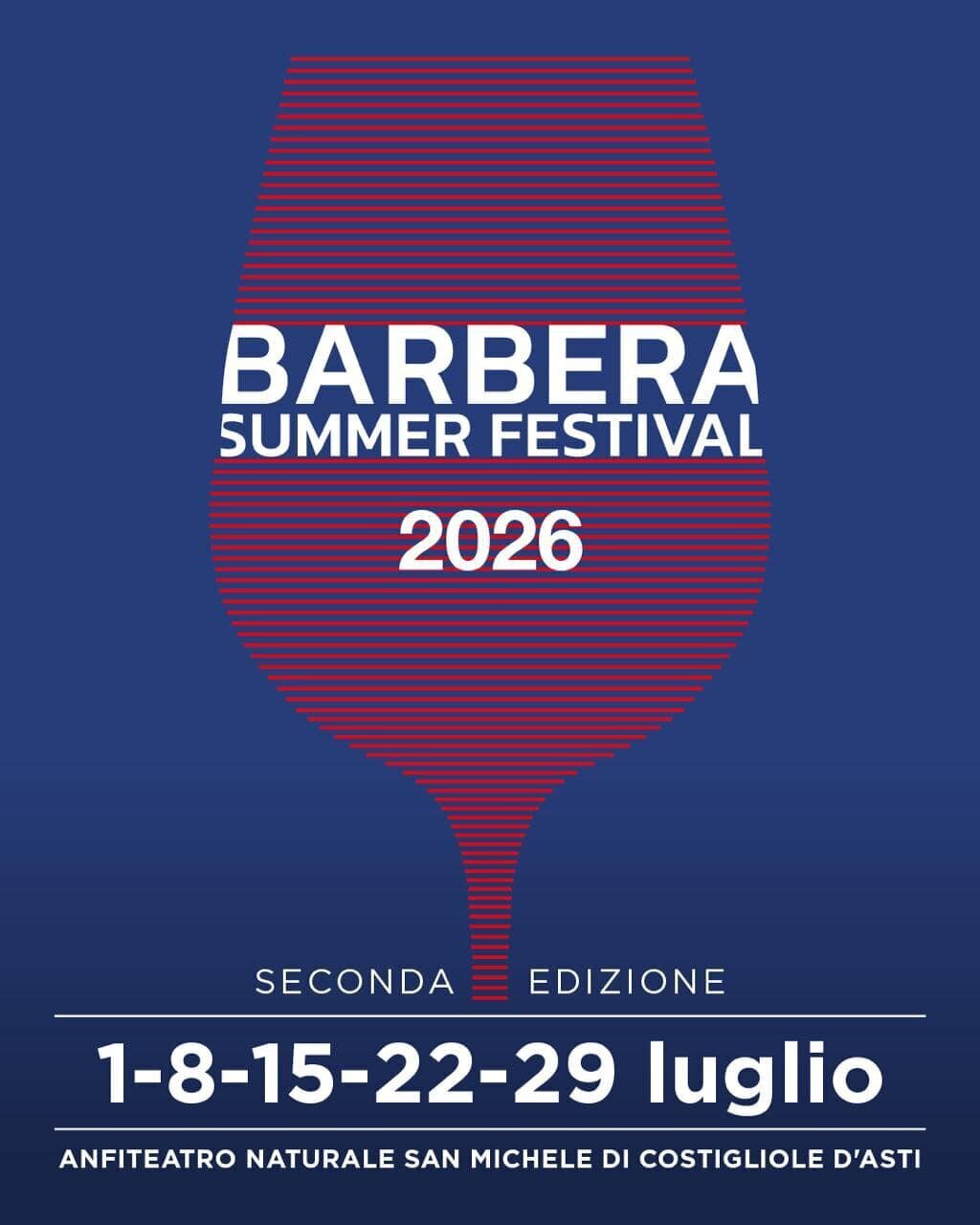 Barbera Summer Festival 2026 - Costigliole d' Asti