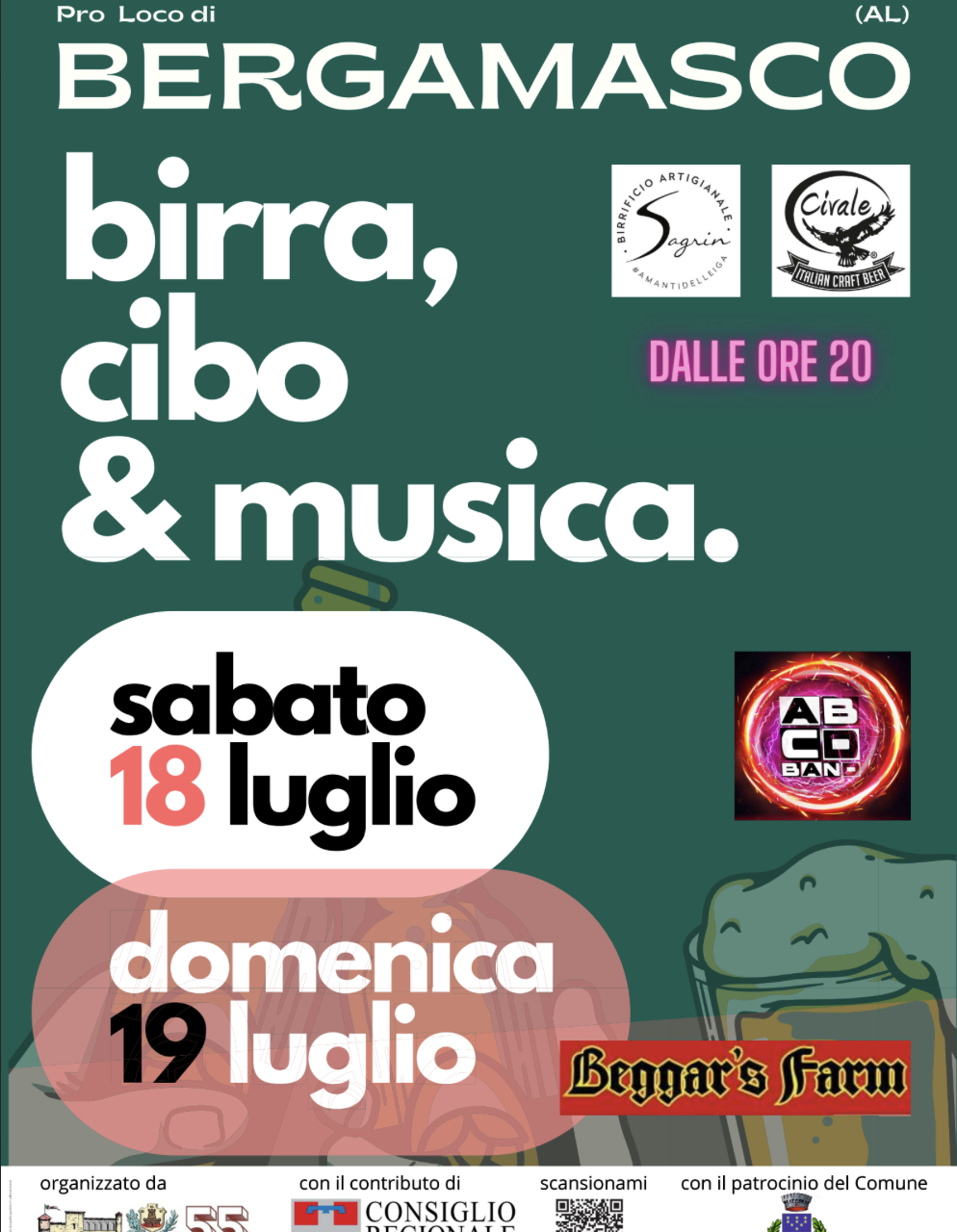 Bergamasco. Birra, cibo e musica