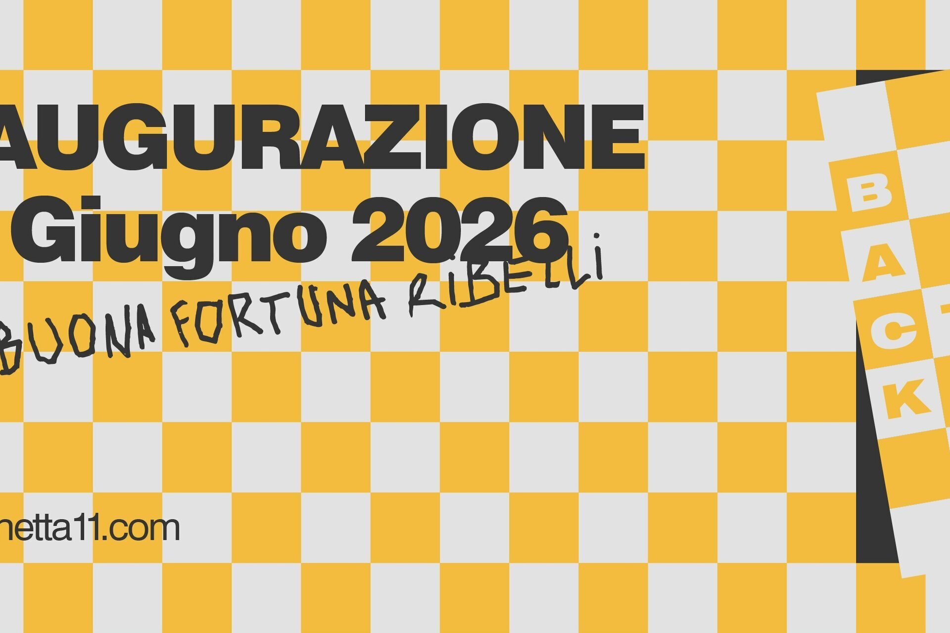 Buona Fortuna Ribelli 2026 - Back to Mine