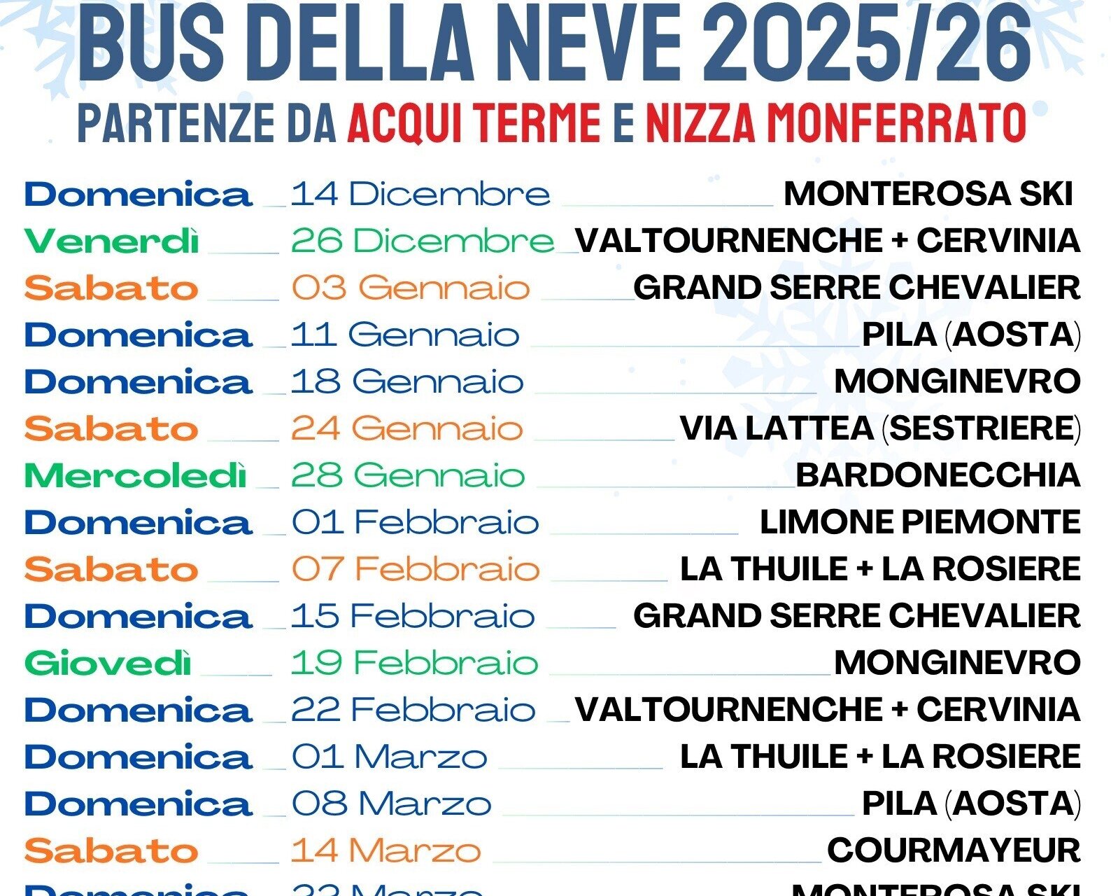 BUS DELLA NEVE