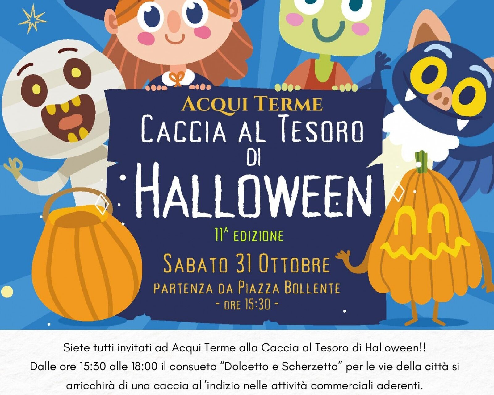CACCIA AL TESORO DI HALLOWEEN - 11° EDIZIONE