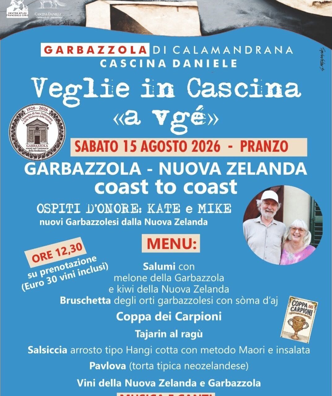 Veglie in Cascina "a vgé" - Garbazzola di Calamandrana (AT)