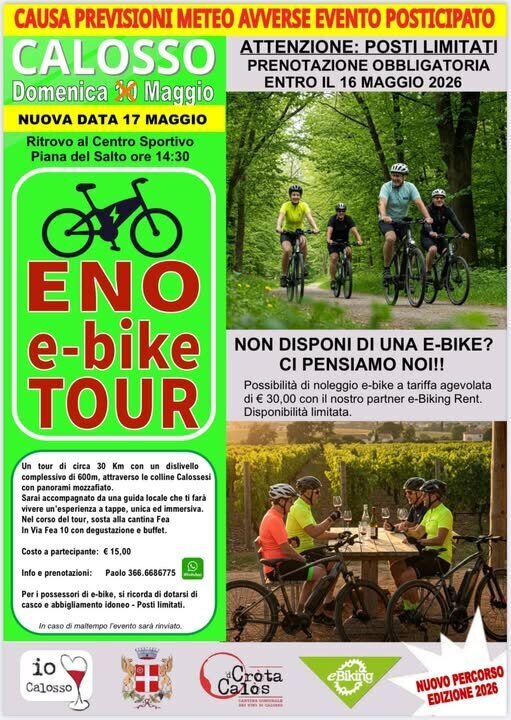 Eno e-bike Tour - Calosso
