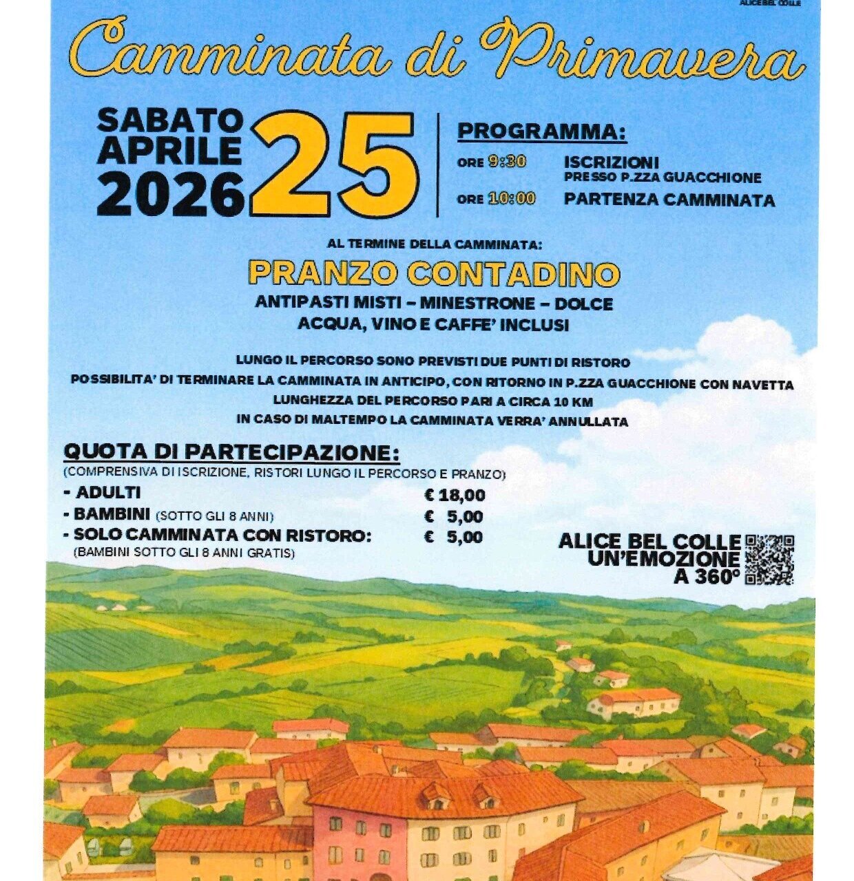 CAMMINATA DI PRIMAVERA