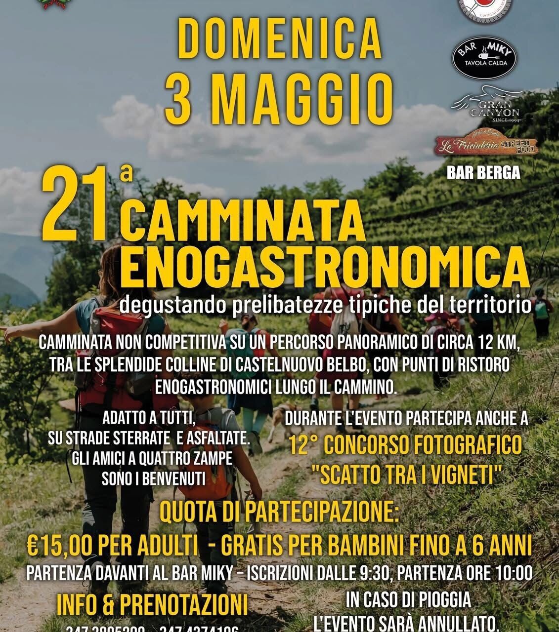 Camminata Enogastronomica ANNULLATA