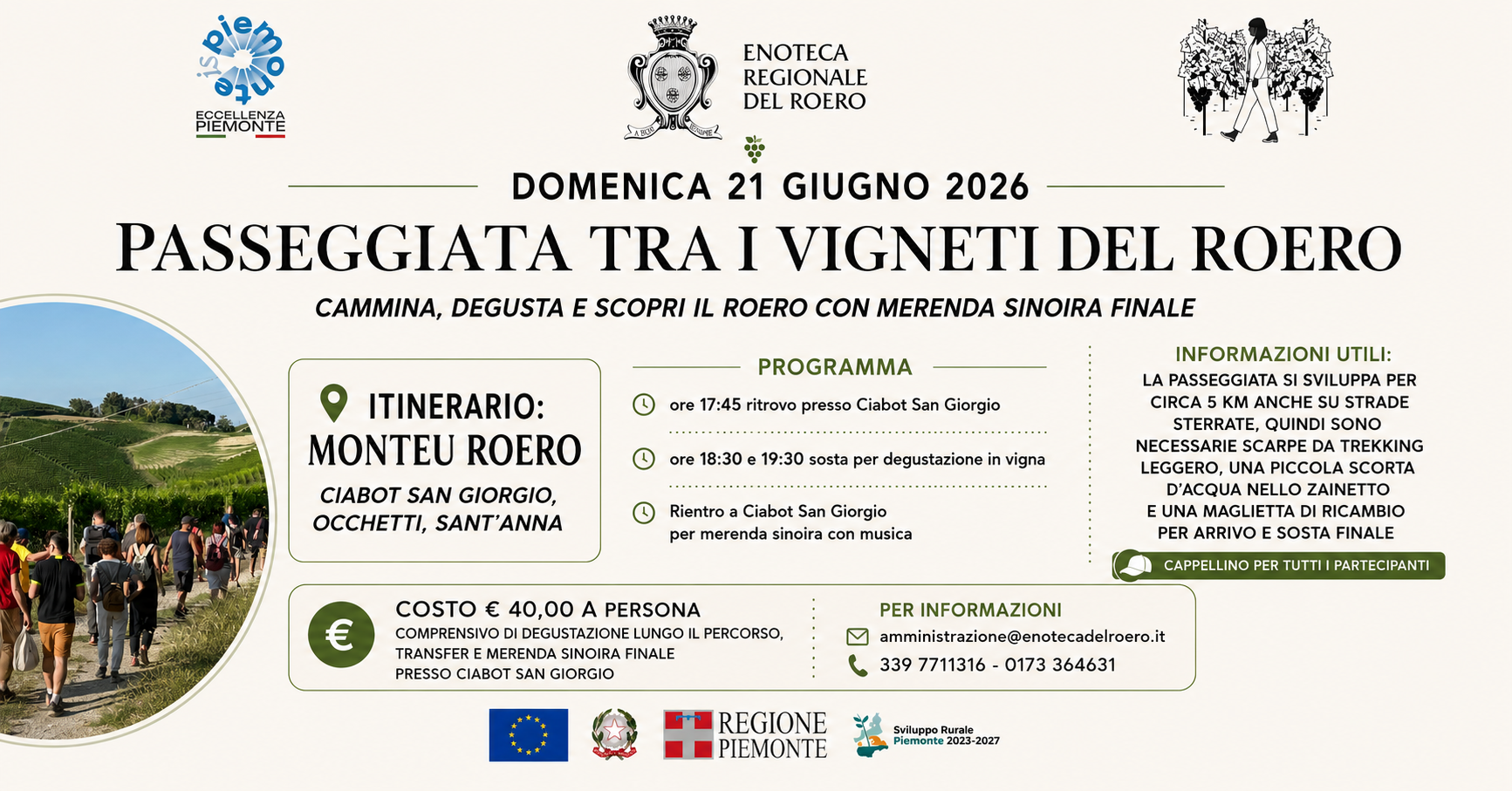 Passeggiata tra i Vigneti del Roero - Canale (CN)