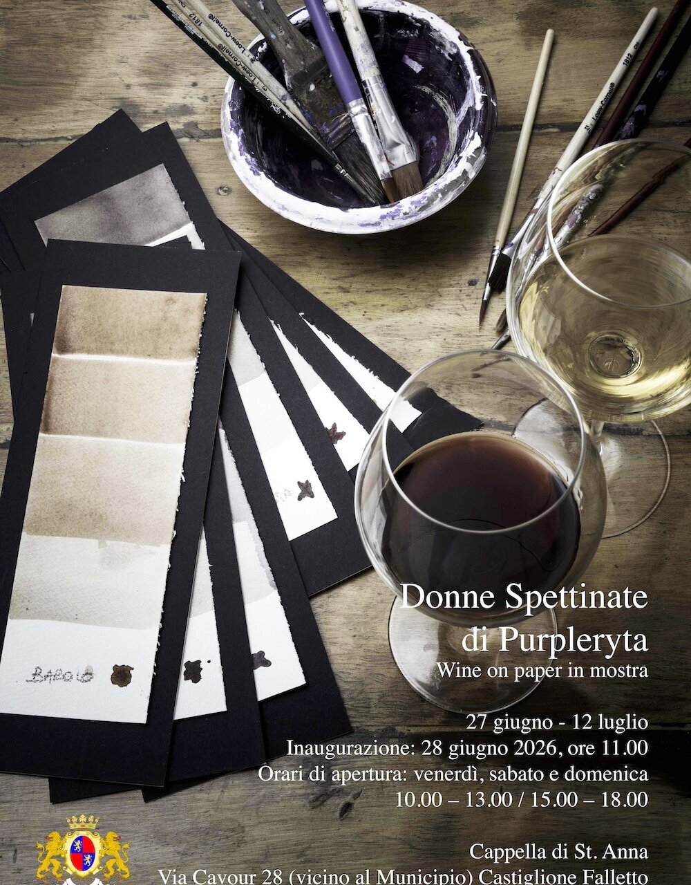 Mostra: "Donne Spettinate di PurpleRyta" - Castiglione Falletto
