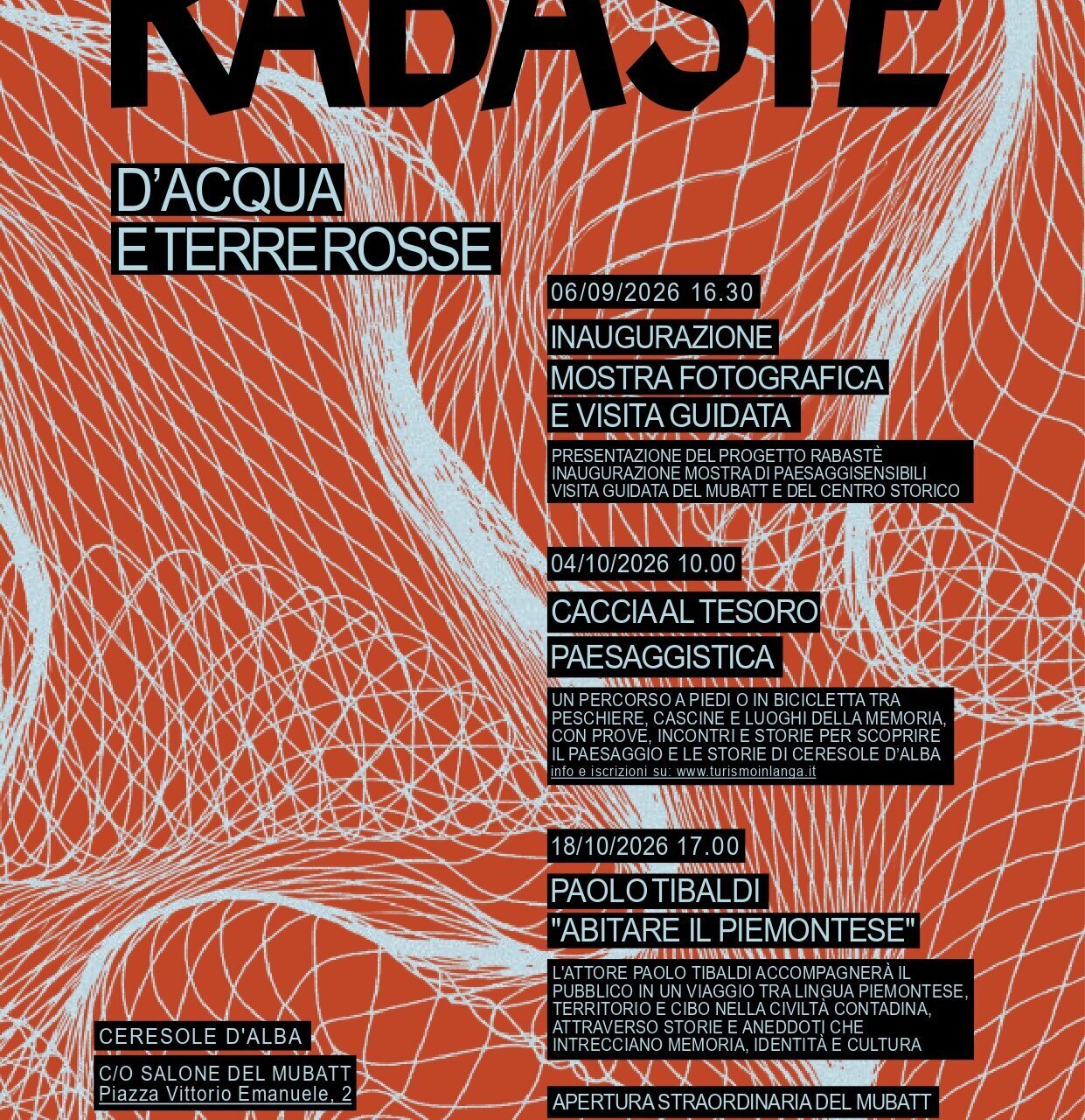 Rabasté. d'Acqua e Terre Rosse - Ceresole d'Alba 