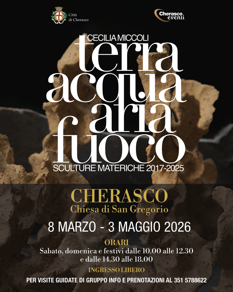 Mostra: "Terra Acqua Aria Fuoco" - Cherasco