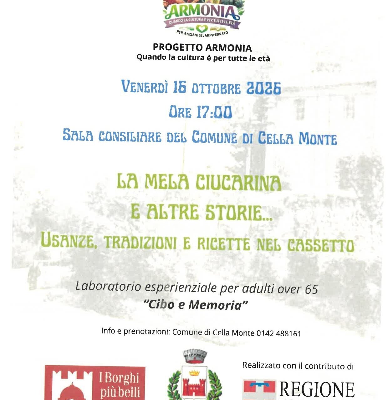 CIBO E MEMORIA: LA MELA CIUCARINA E ALTRE STORIE