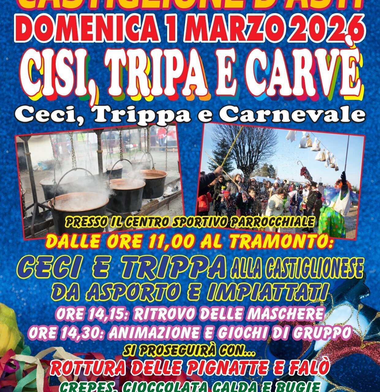 Cisi, Tripa e Carvè - Asti Fraz. Castiglione 