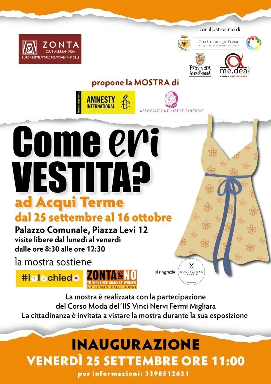 COME ERI VESTITA? AD ACQUI TERME