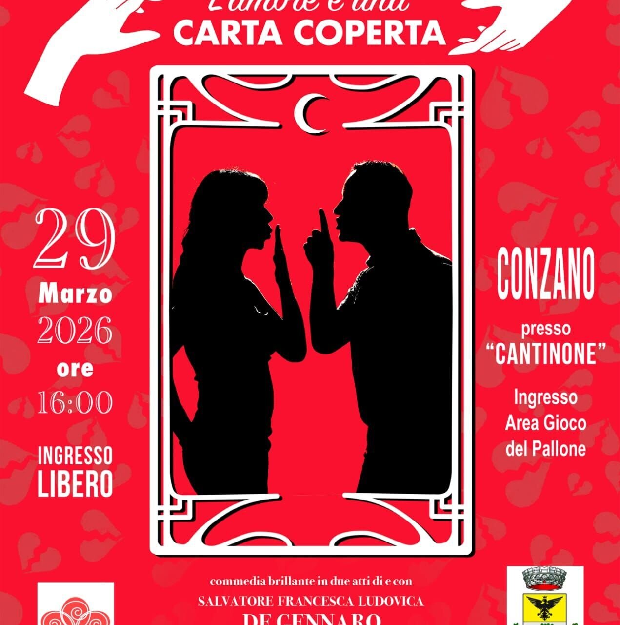 Commedia  L'amore è una carta coperta