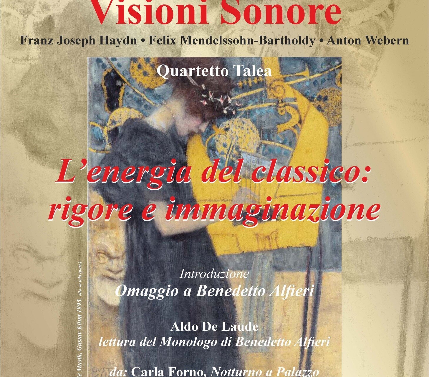 Concerto "L'energia del classico: rigore e immaginazione" - Asti