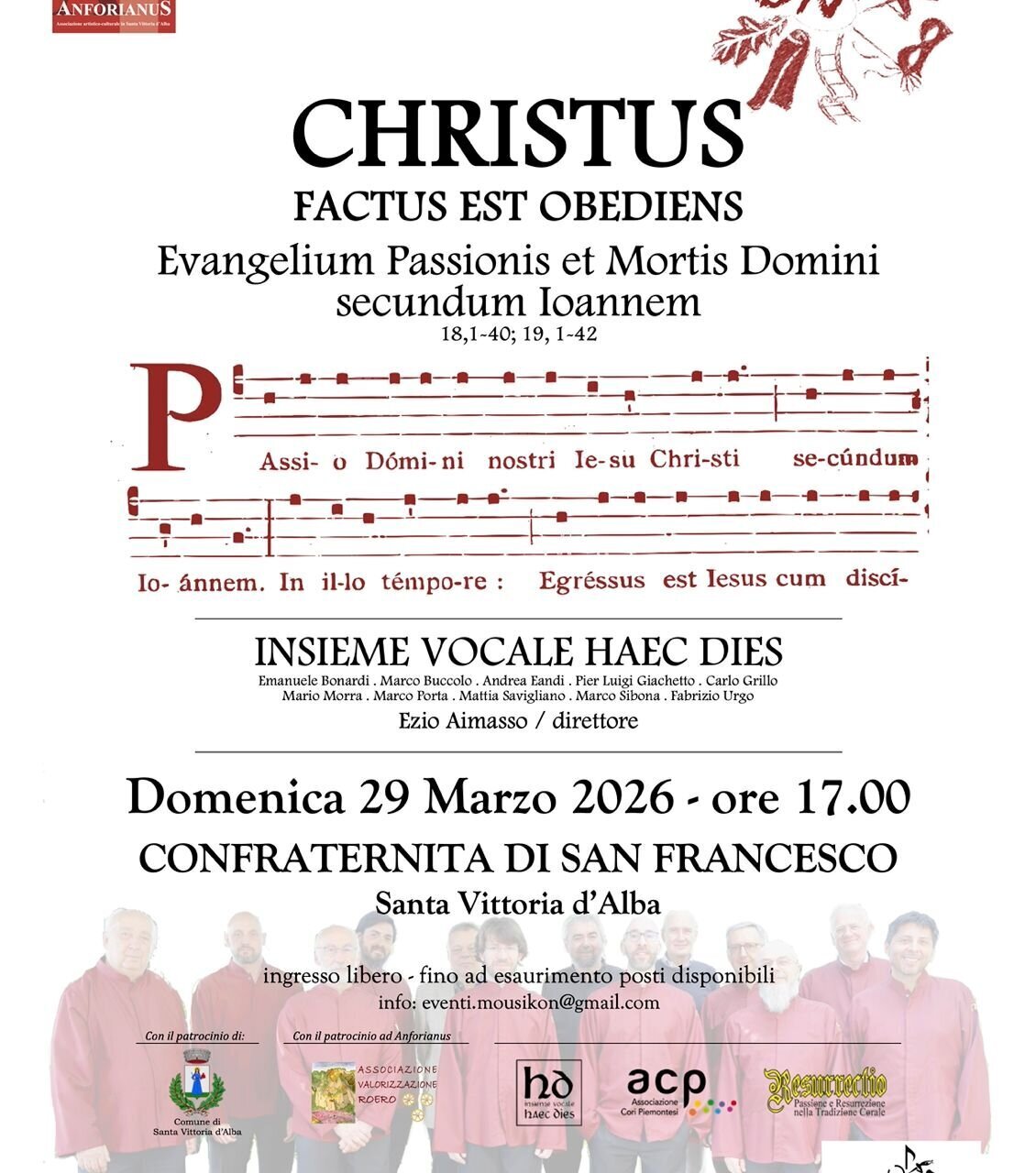 Concerto "Christus Factus est obdiens" - Santa Vittoria d'Alba