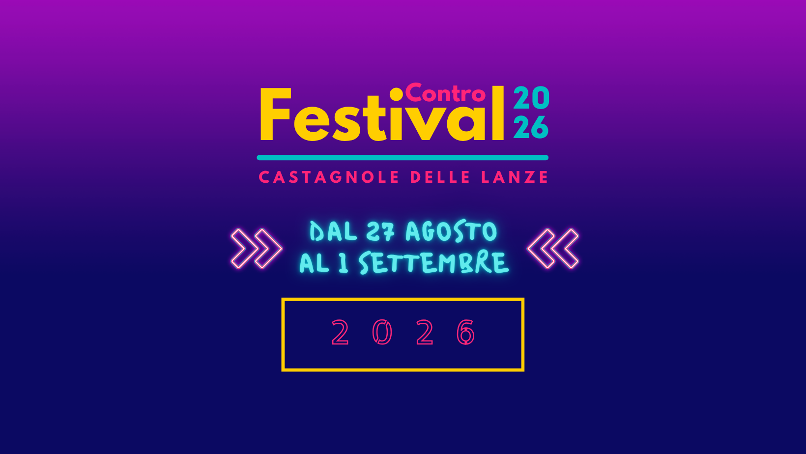 Contro Festival 2026 - Castagnole delle Lanze 