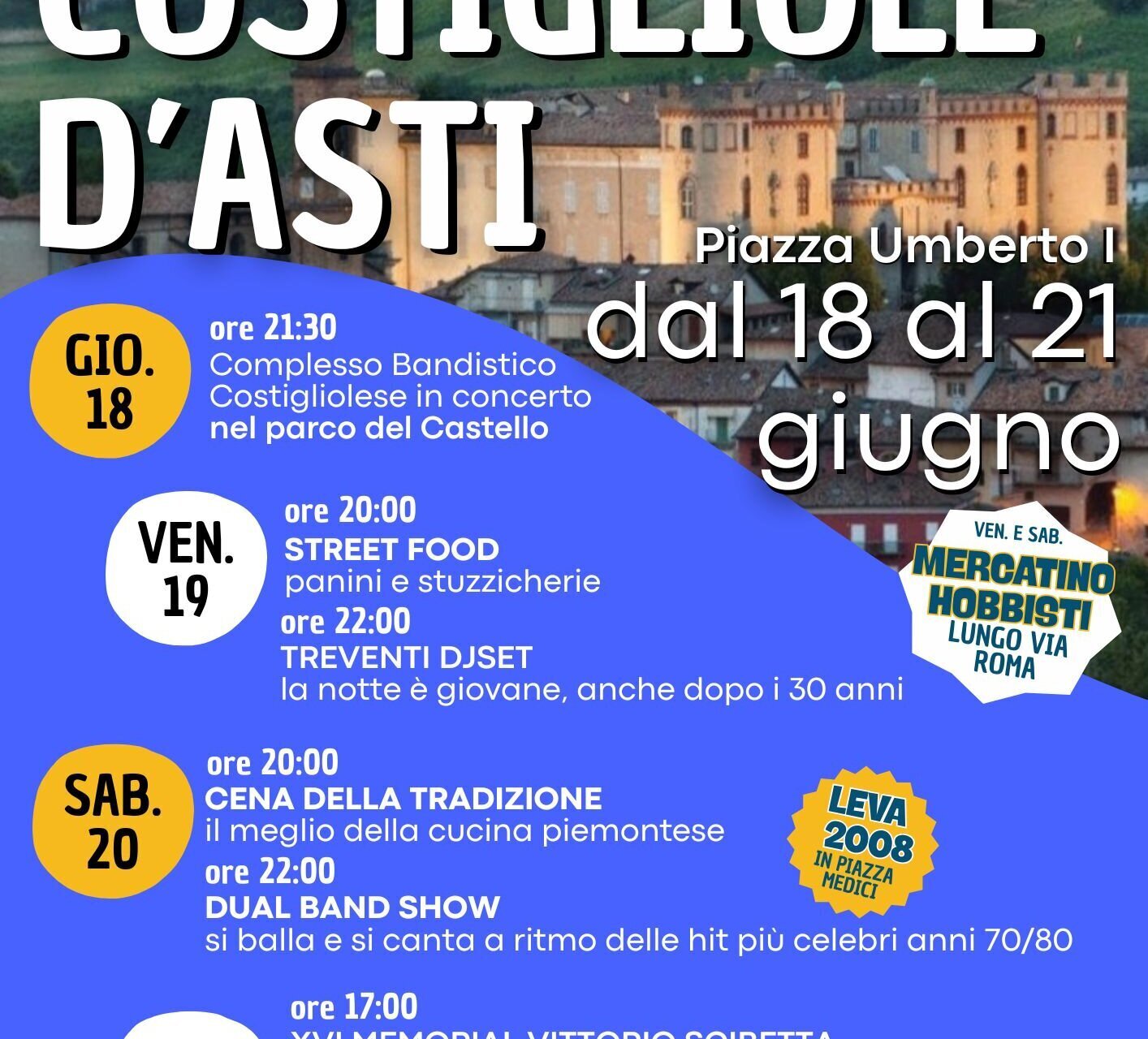 Costigliole in Festa 2026