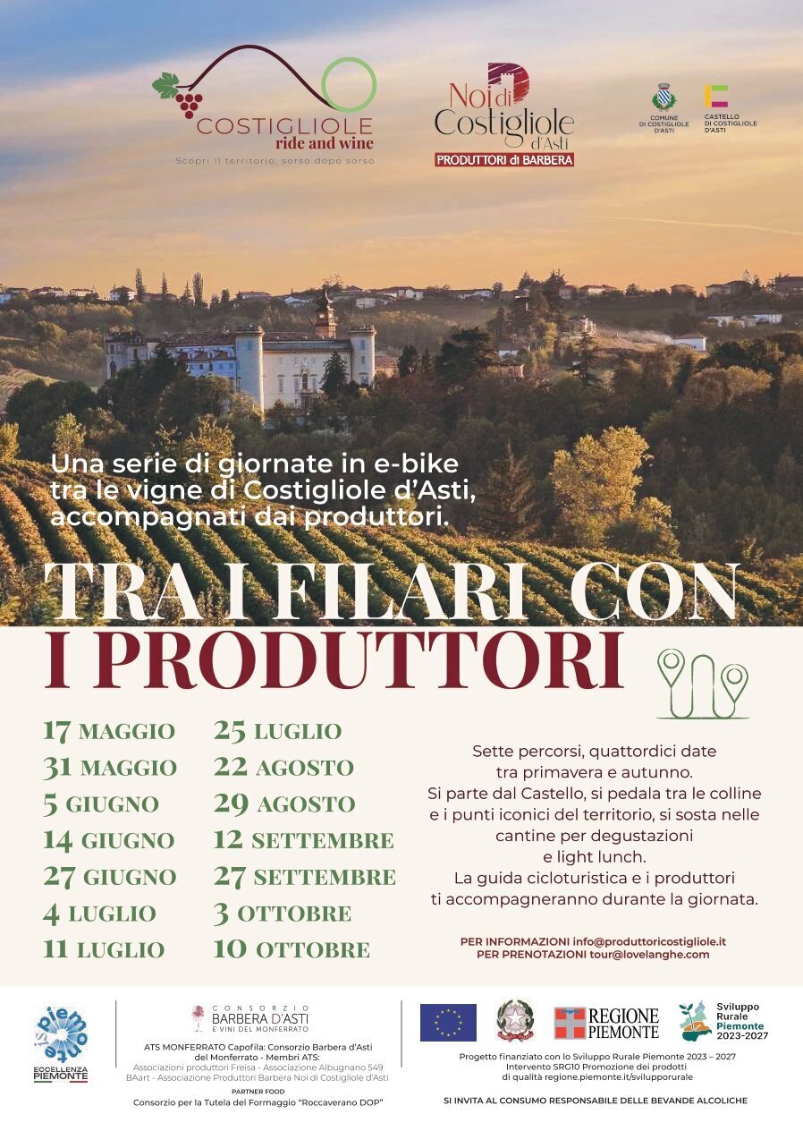 Tra i filari con i produttori - Costigliole d'Asti