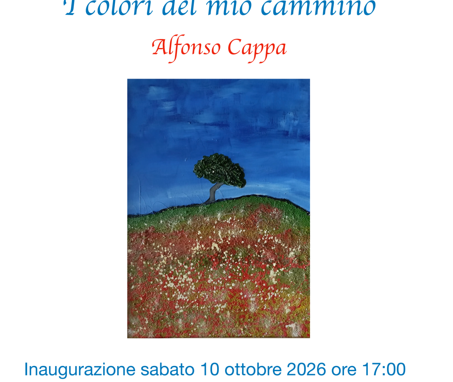 Exhibition:  "I colori del mio cammino” - Dogliani