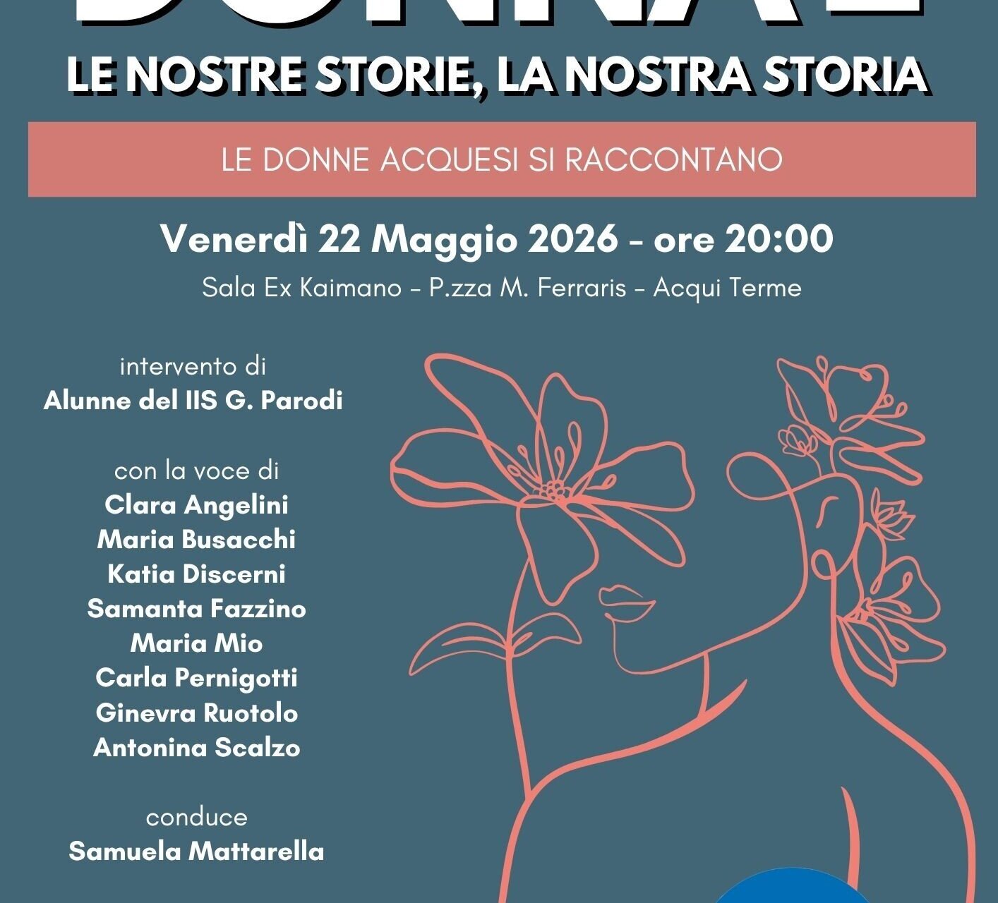 DONNAE - LE NOSTRE STORIE, LA NOSTRA STORIA
