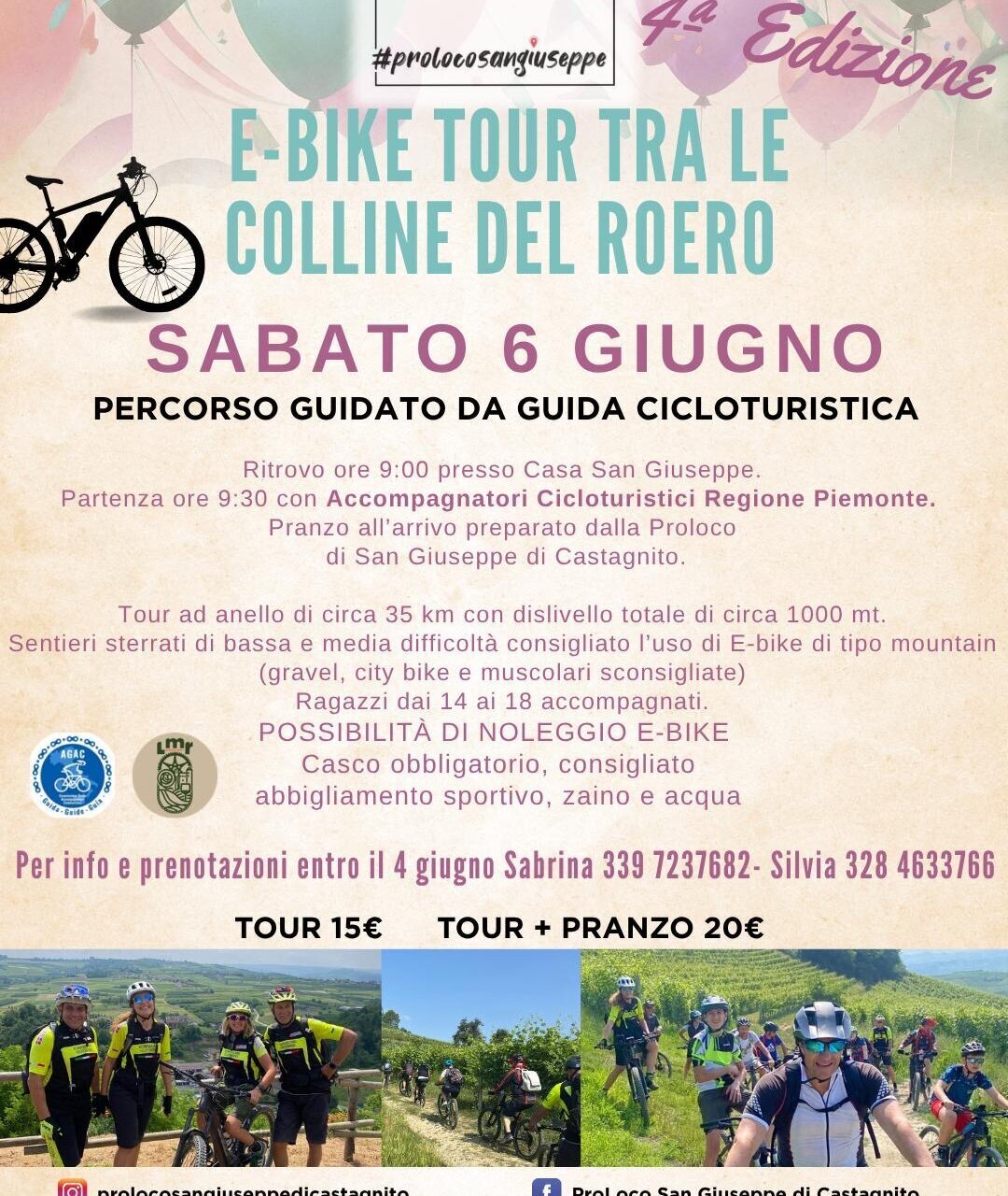 E-bike tour tra le colline del Roero  - Castagnito