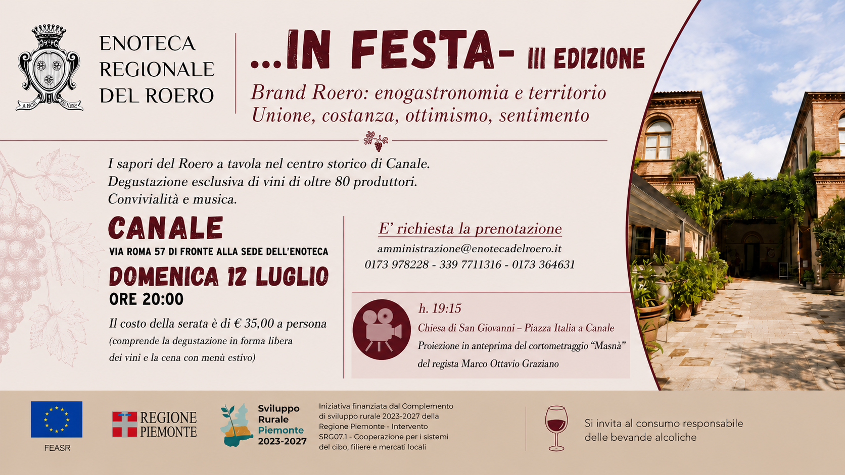 Enoteca in Festa - Canale