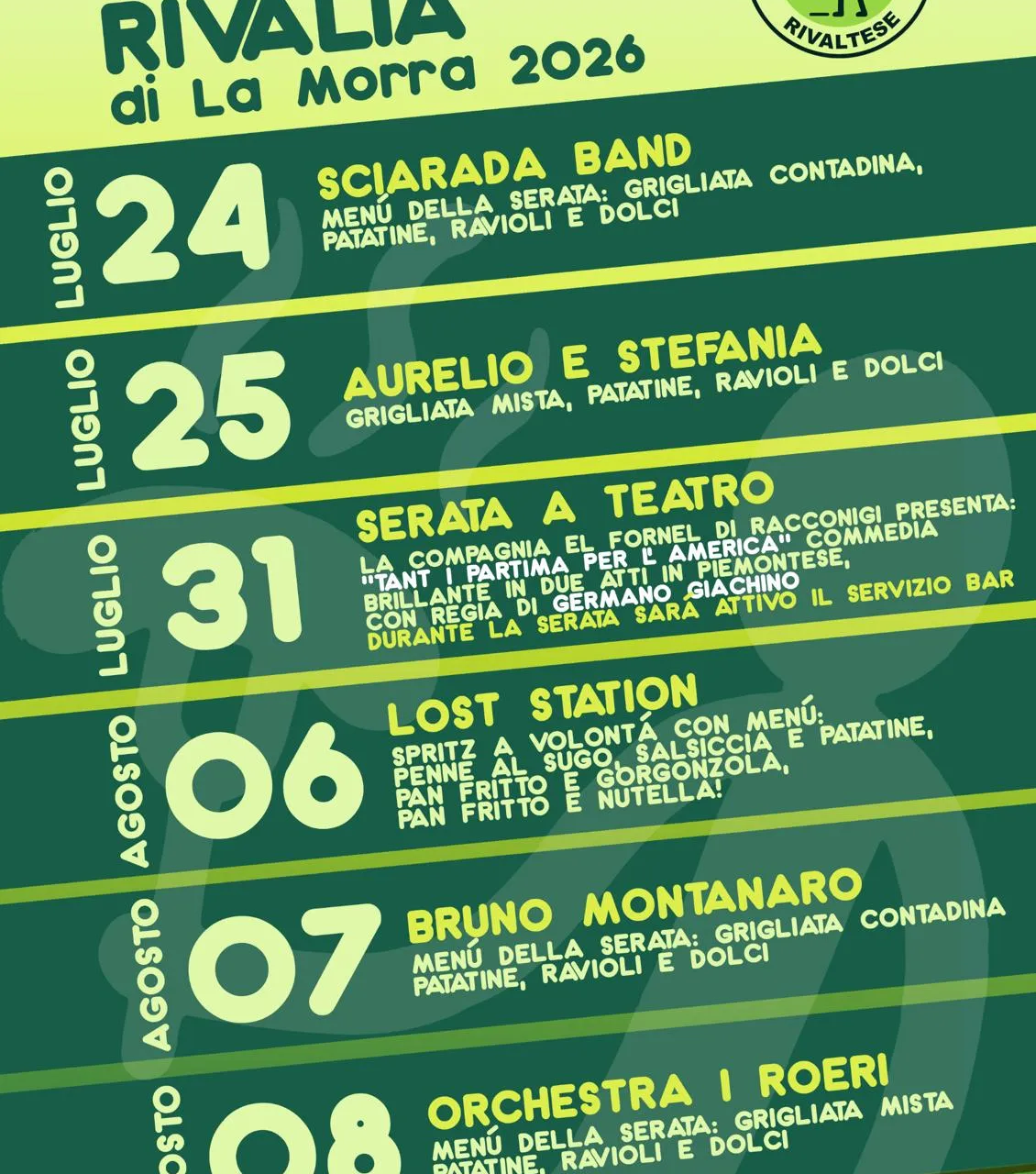 Estate in Rivalta 2026 - La Morra 