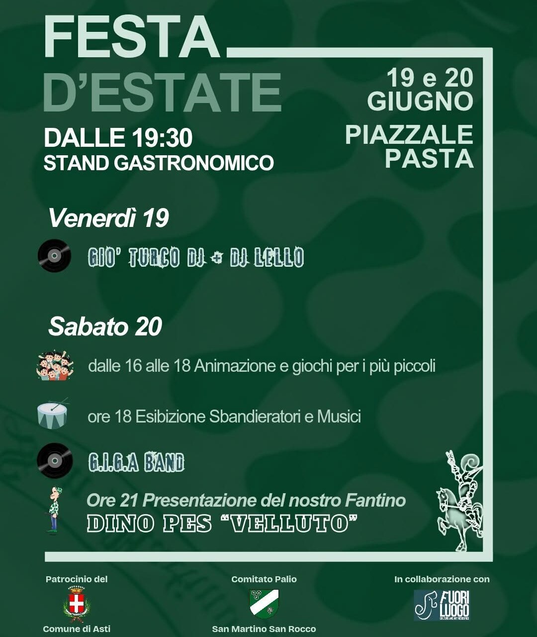 "Festa d'Estate" Rione San Martino San Rocco - Asti