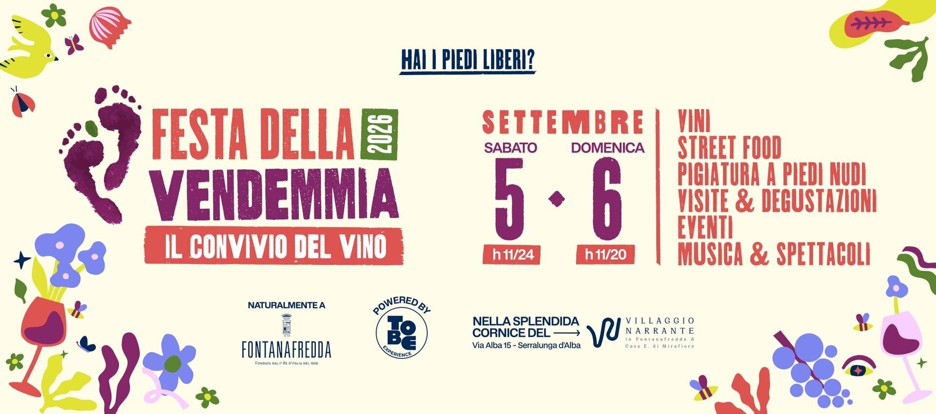 Festa della Vendemmia 2026 - Serralunga d'Alba
