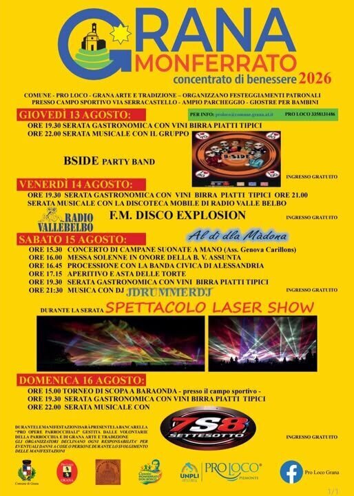 Festa patronale - Grana Monferrato 